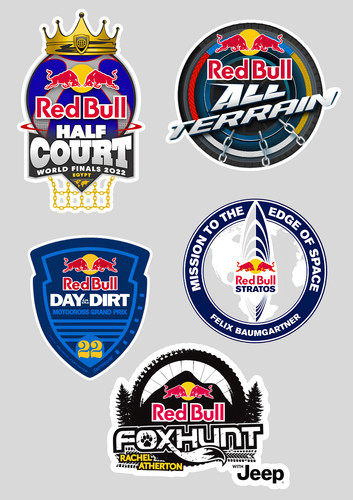 Stickers xxl vinyle - stickers, "red