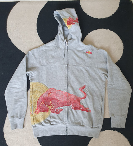 Felpa con cappuccio red bull - felpa,